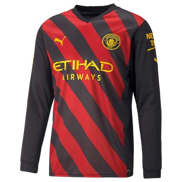 Tailandia Camiseta Manchester City Segunda equipo ML 2022-23